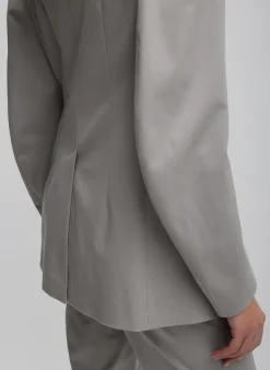 Oliver Cotton Stretch Tricotine Sculpted Blazer-Tibi Sale