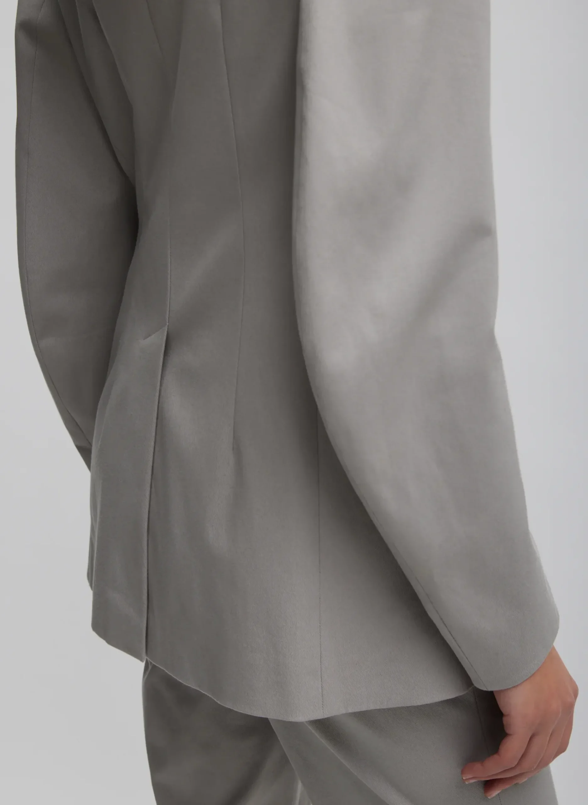 Oliver Cotton Stretch Tricotine Sculpted Blazer-Tibi Sale