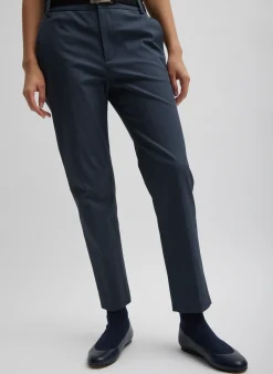 Oliver Cotton Stretch Tricotine Lennon Ankle Pant-Tibi Sale