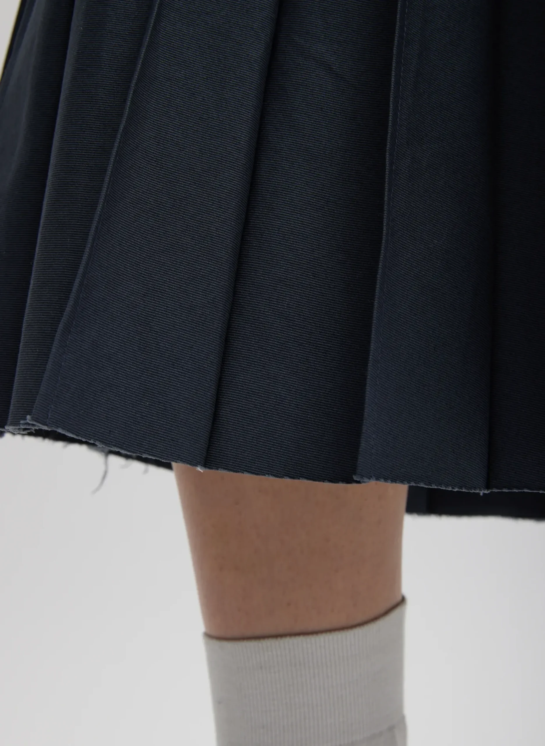 Oliver Cotton Stretch Tricotine Pintucked Skirt-Tibi Online