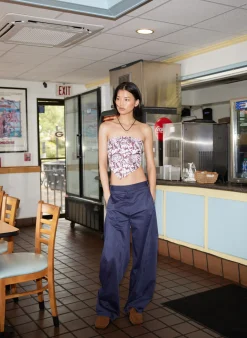 Pants Content Block 3-Tibi Hot