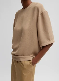 Pebble Sable Easy T-Shirt-Tibi Discount