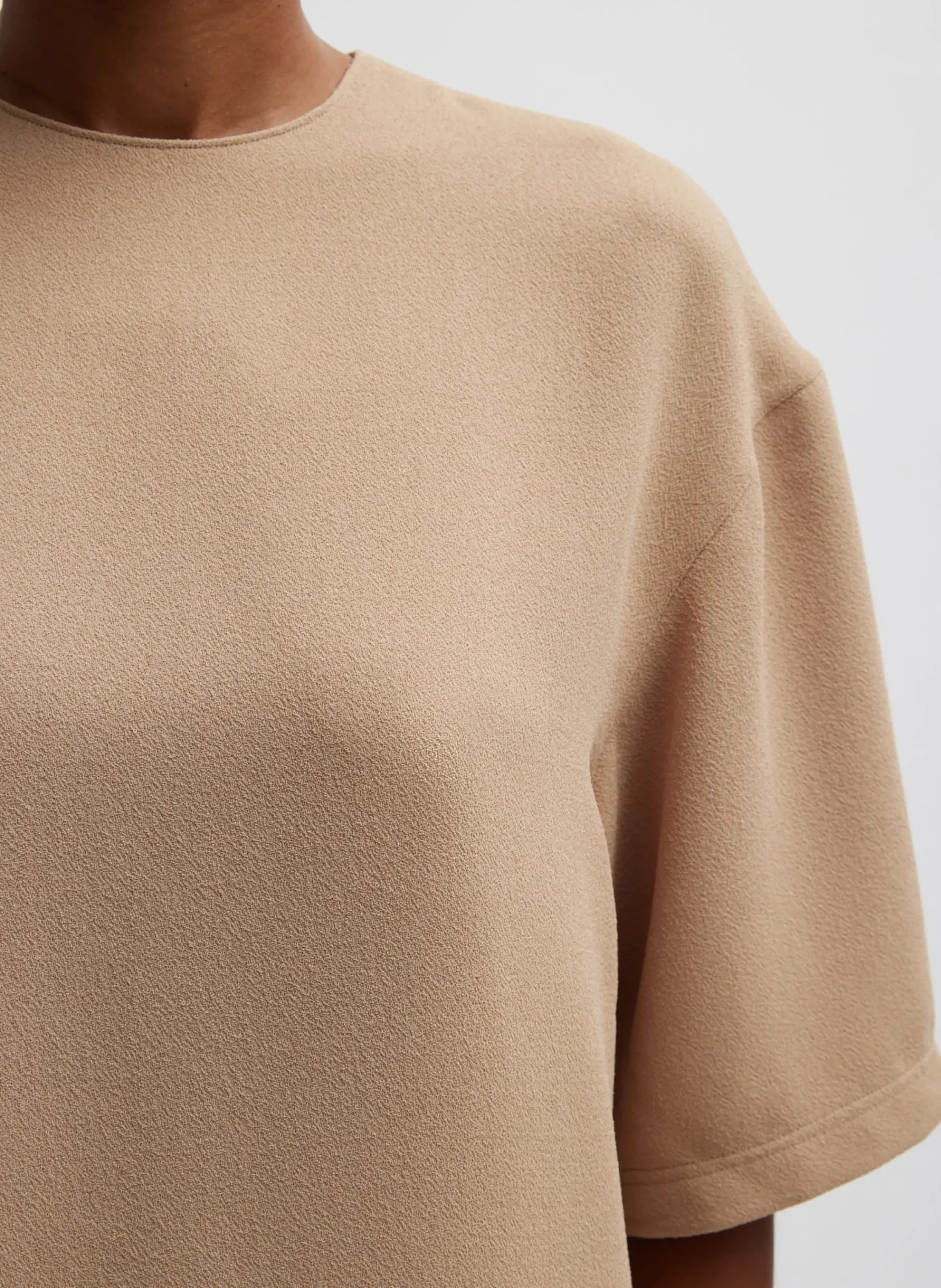 Pebble Sable Easy T-Shirt-Tibi Discount