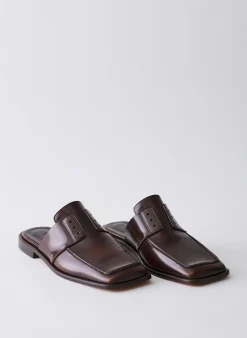 Pedro Slide Square Toe Loafer-Tibi Clearance