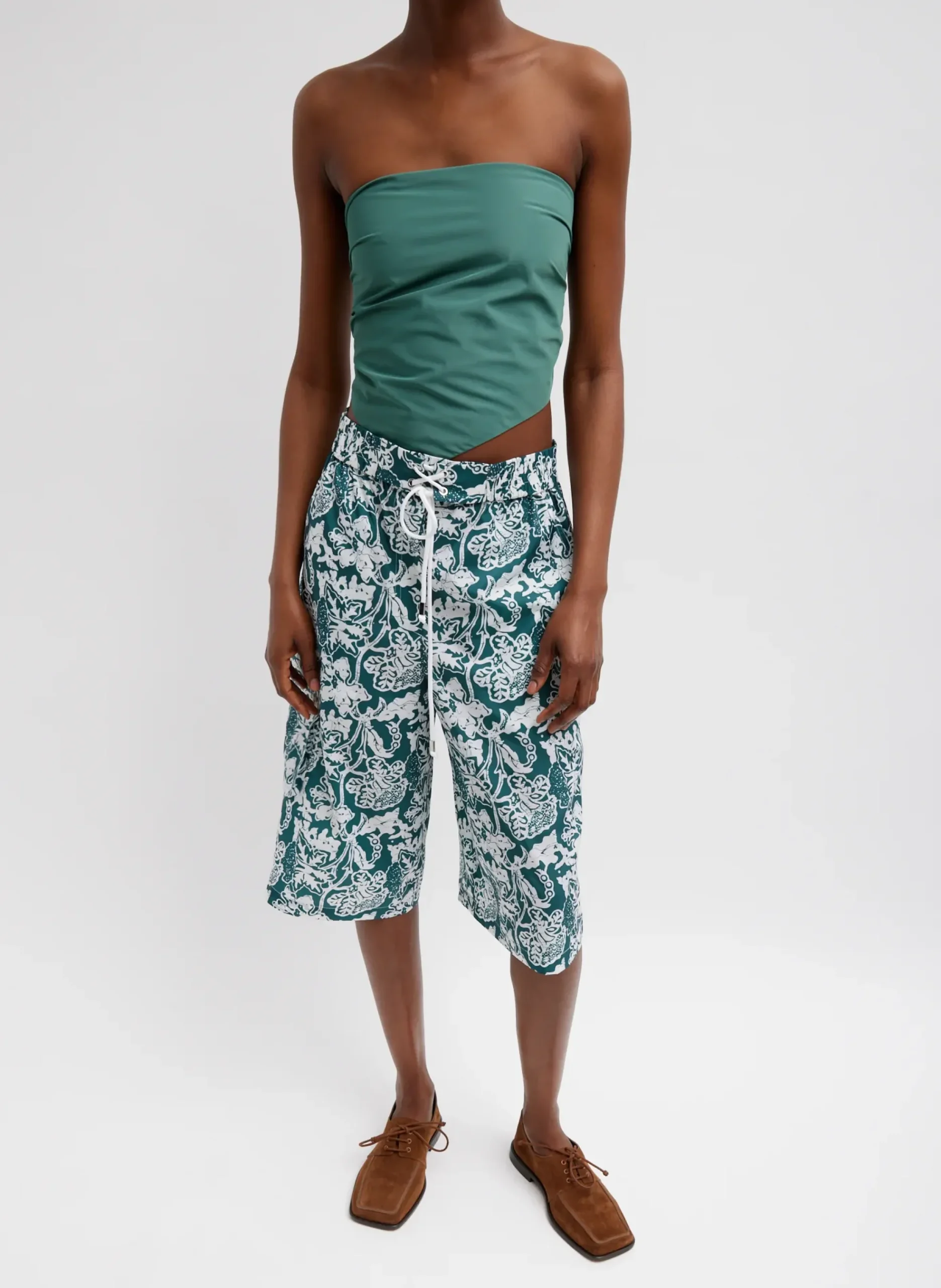 Recycled Nylon Batik Cargo Short-Tibi Hot