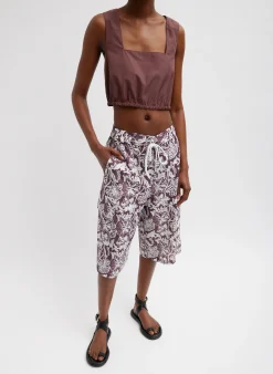 Recycled Nylon Batik Cargo Short-Tibi New
