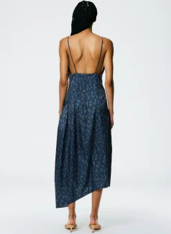 Recycled Sporty Nylon Cheetah Cami Dress-Tibi Online