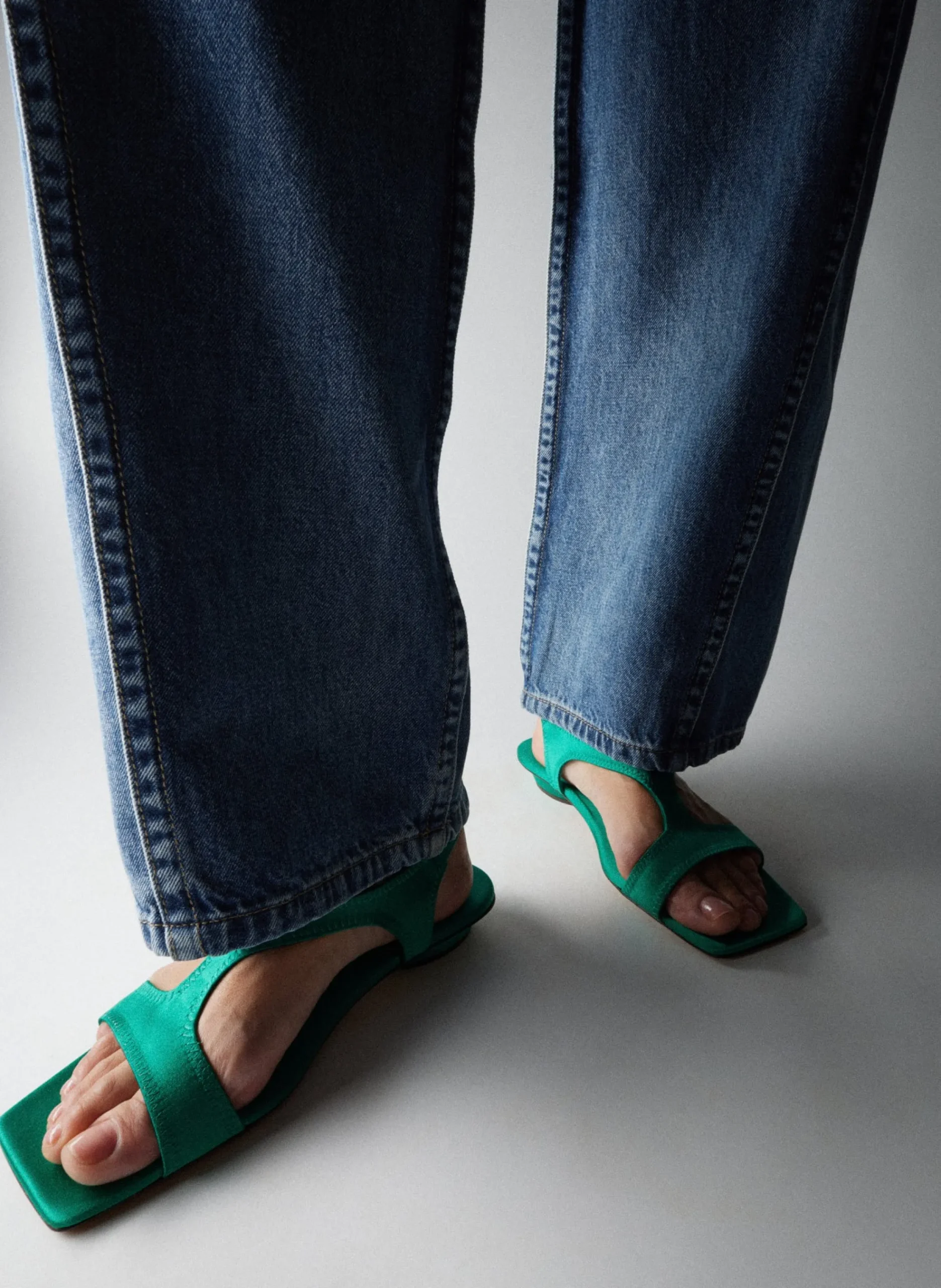 Rubin Satin Sandal-Tibi New