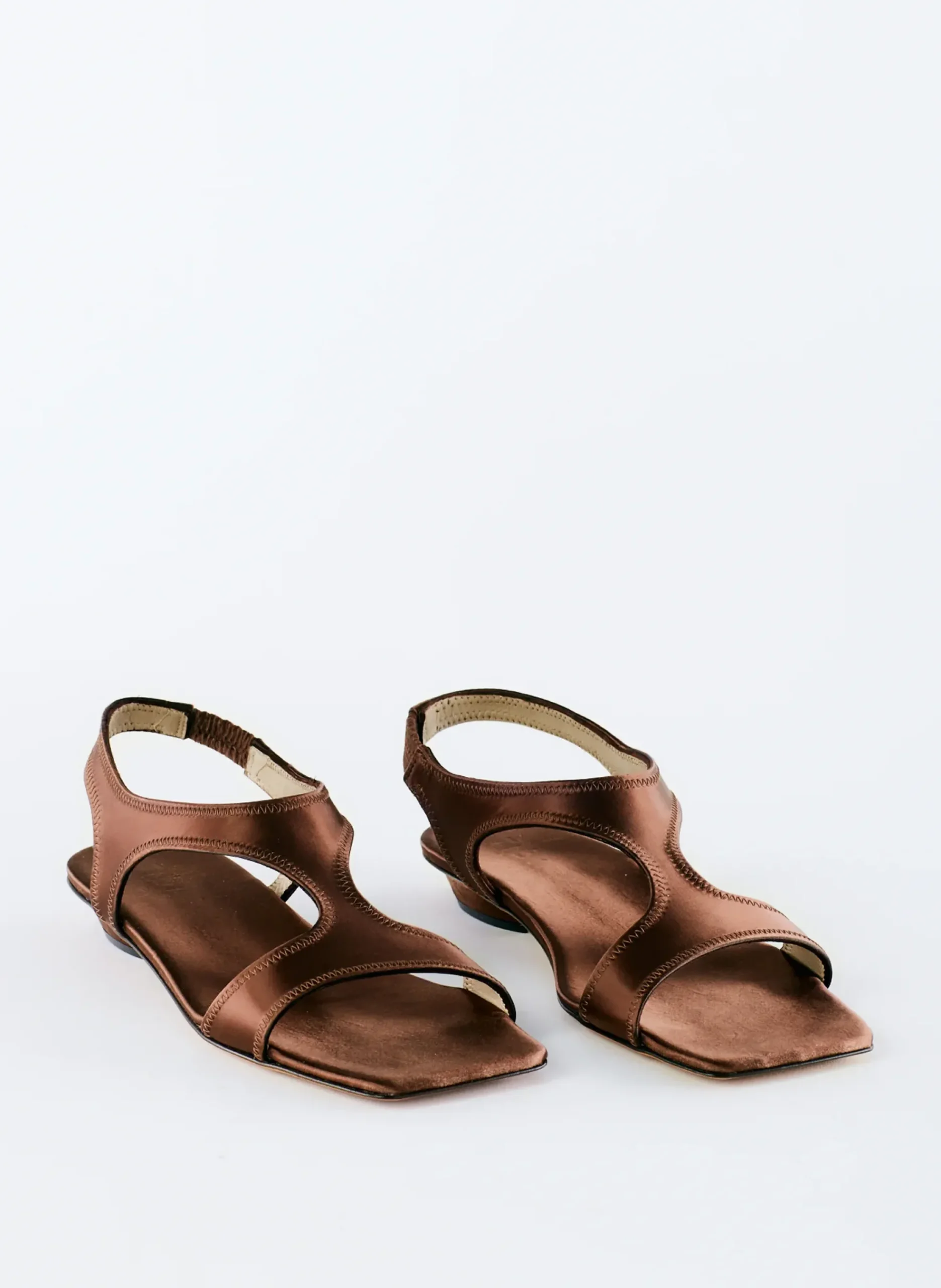 Rubin Satin Sandal-Tibi Clearance