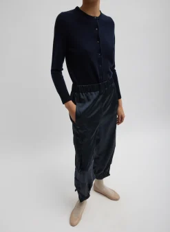 Shiny Nylon Pull On Wilt Jogger-Tibi New