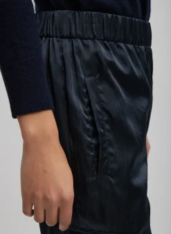 Shiny Nylon Pull On Wilt Jogger-Tibi New