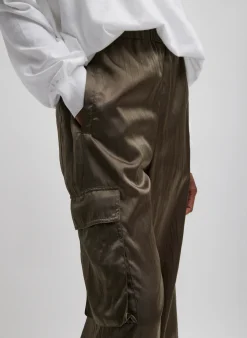 Shiny Nylon Pull On Wilt Jogger-Tibi Sale