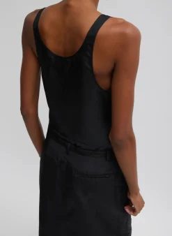 Silk Habutai Tank Top-Tibi Outlet