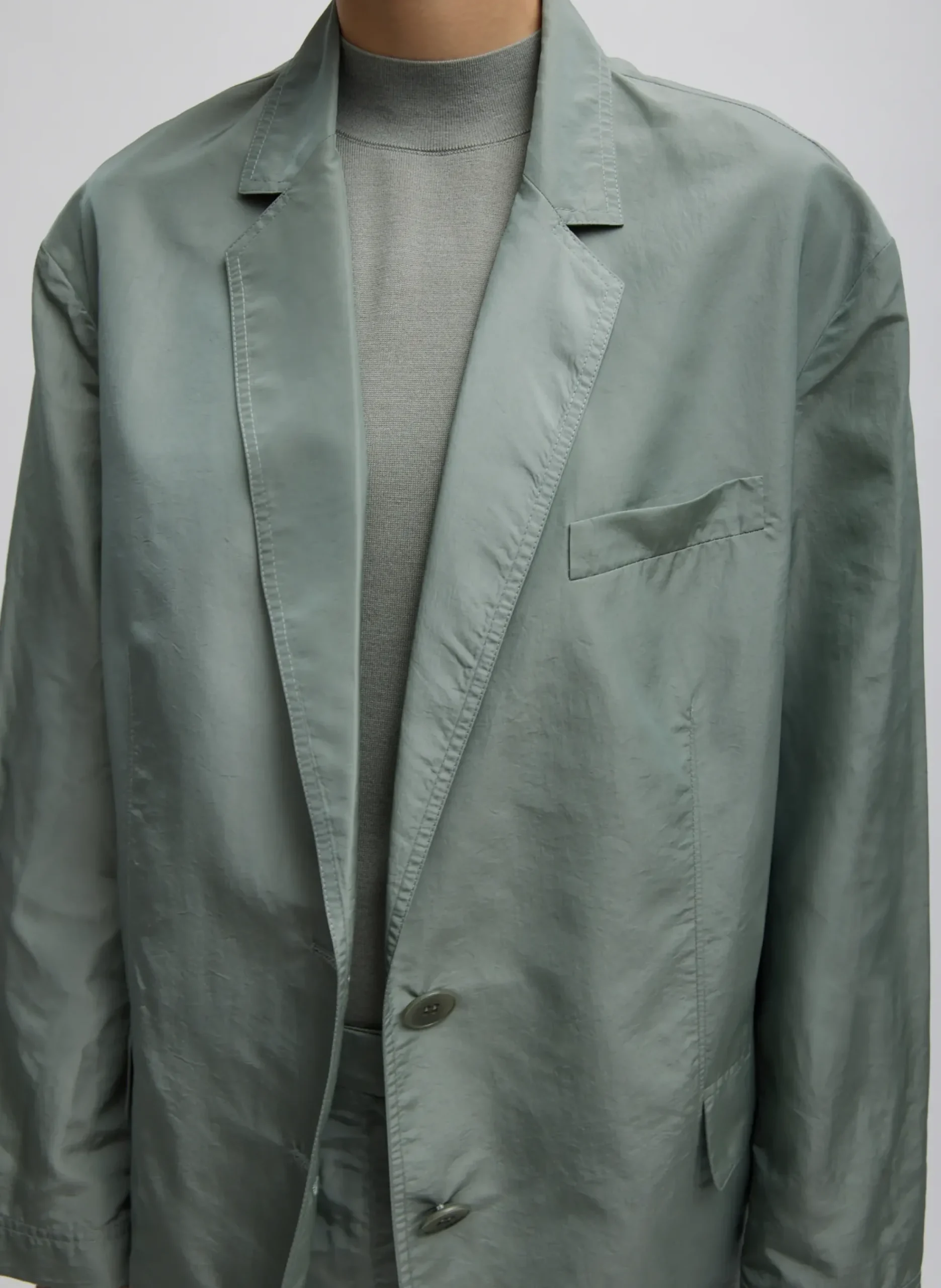 Silk Nylon Liam Blazer-Tibi Sale