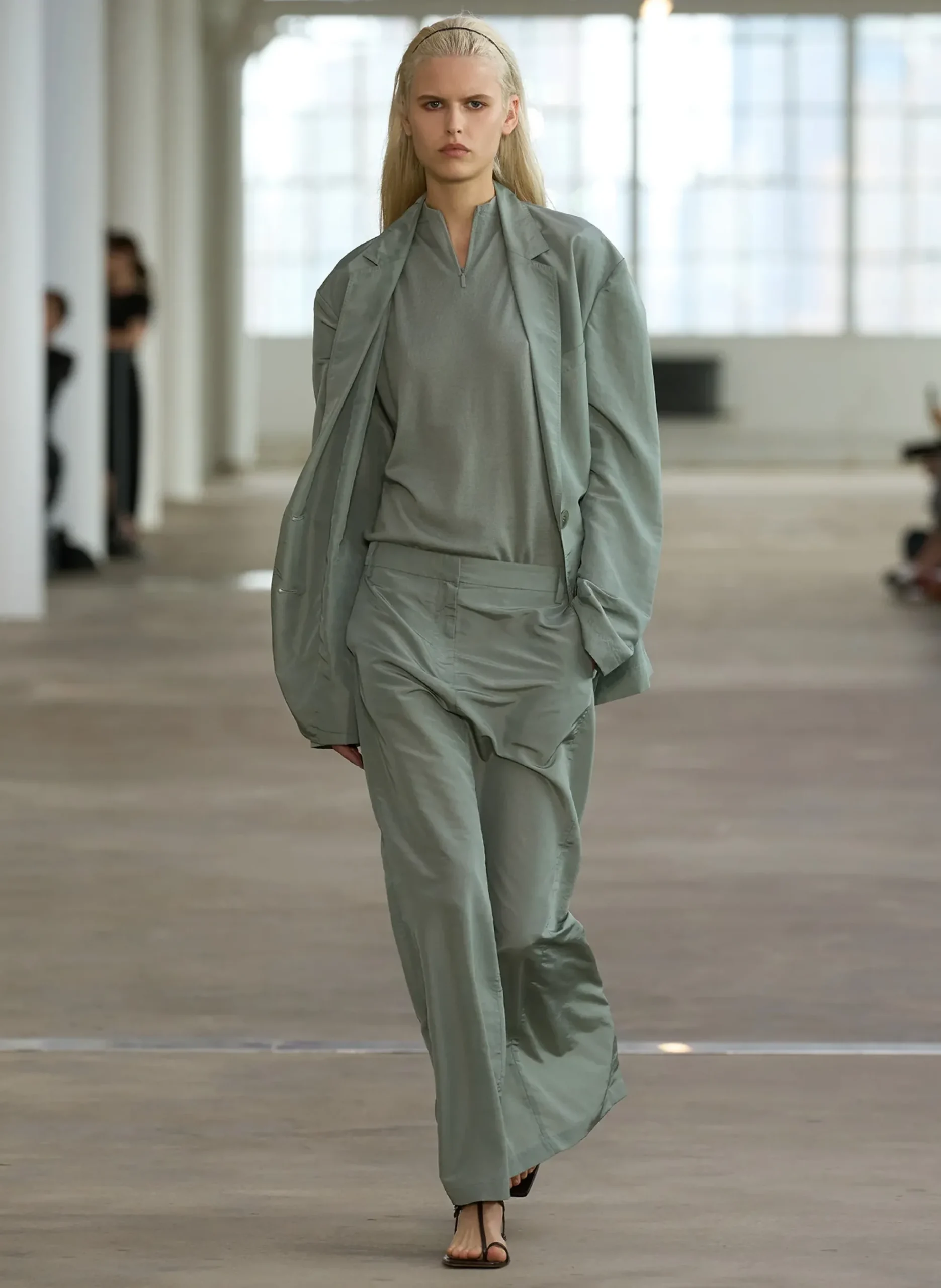 Silk Nylon Liam Blazer-Tibi Sale