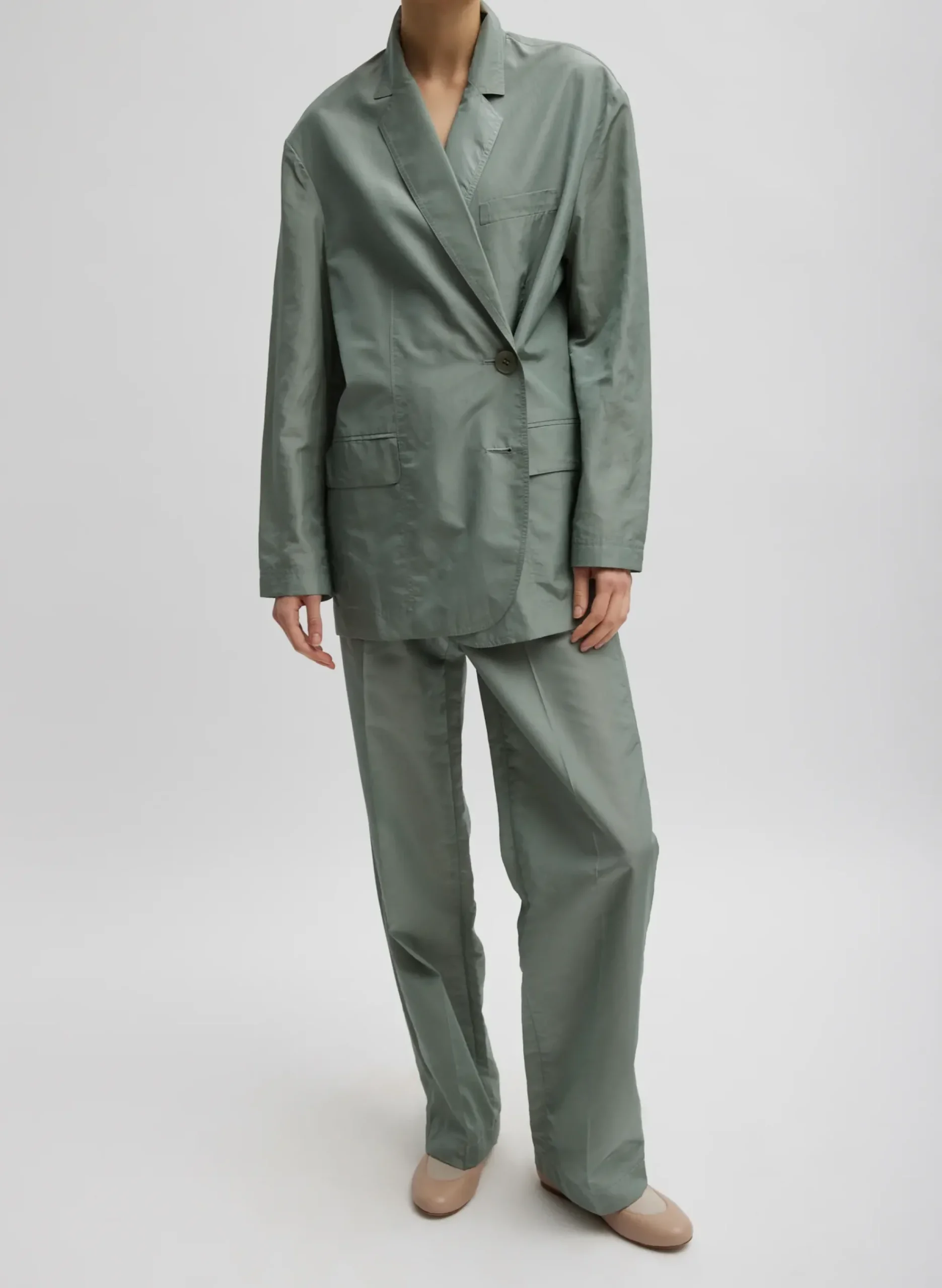 Silk Nylon Liam Blazer-Tibi Sale