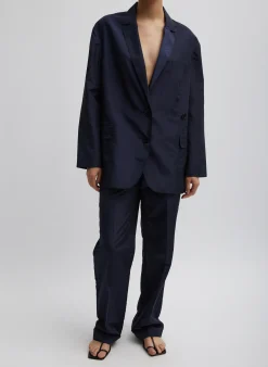 Silk Nylon Liam Blazer-Tibi Sale