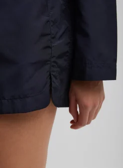 Silk Nylon Pull On Shorts-Tibi Fashion
