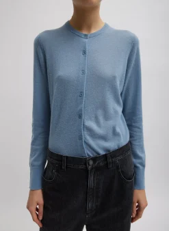 Skinlike Mercerized Wool Shrunken Cardigan-Tibi Online
