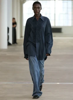 Spring Denim Tuck Jean-Tibi Sale