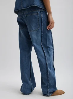 Spring Denim Tuck Jean-Tibi Sale