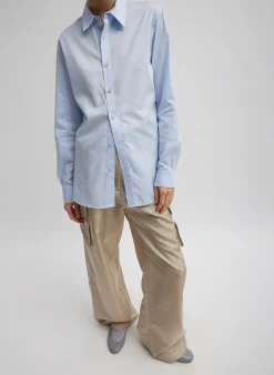 Stella Crispy Nylon Pleated Cargo Pant-Tibi Sale