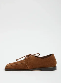 Suede Brody Square Toe Loafer-Tibi Fashion