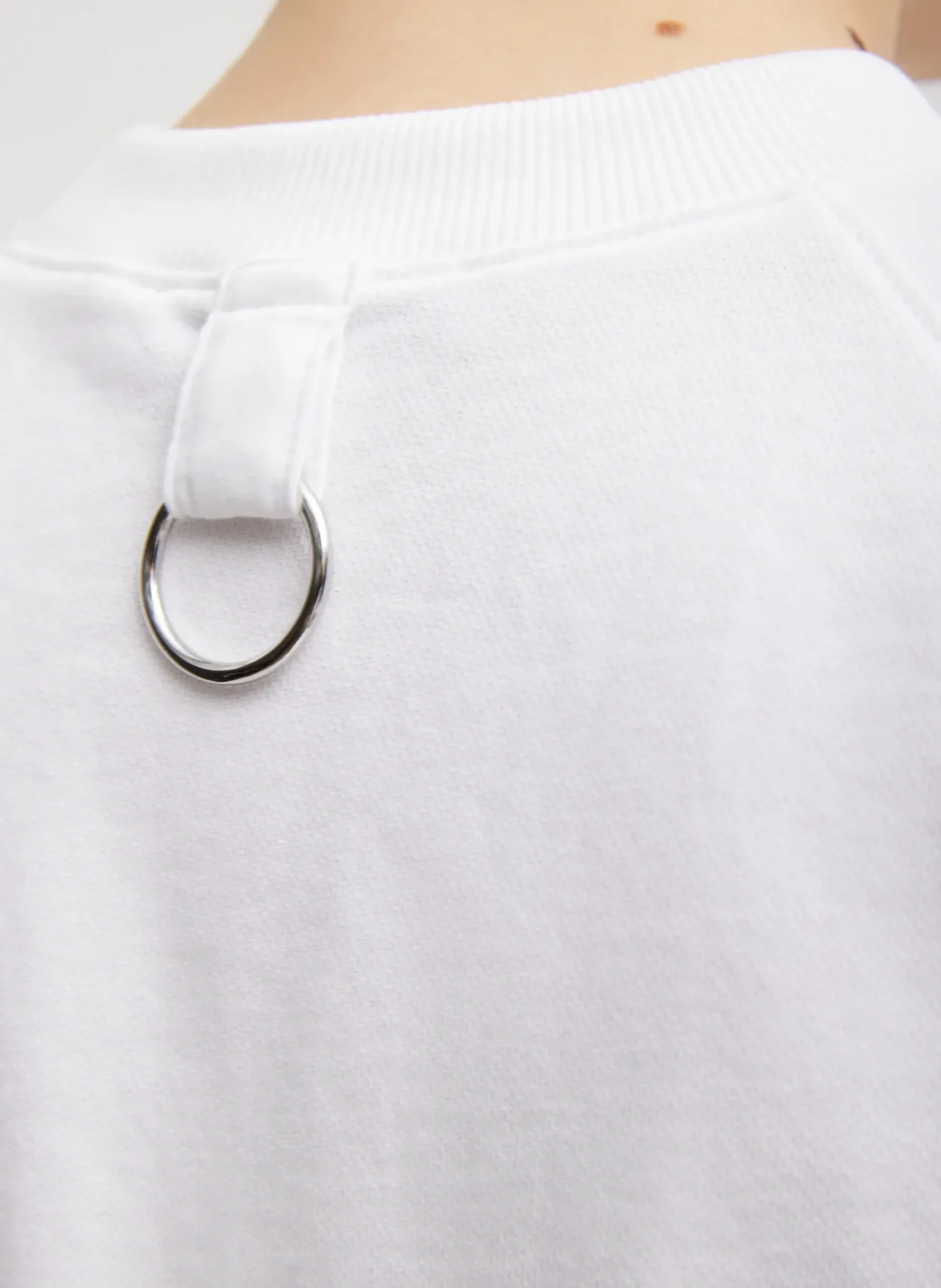 Summer Sweatshirting Sleeveless Easy Top-Tibi Clearance