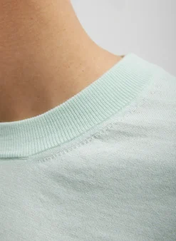 Super Fine Gauge Perfect Short Sleeve Men's Pullover-Tibi Sale