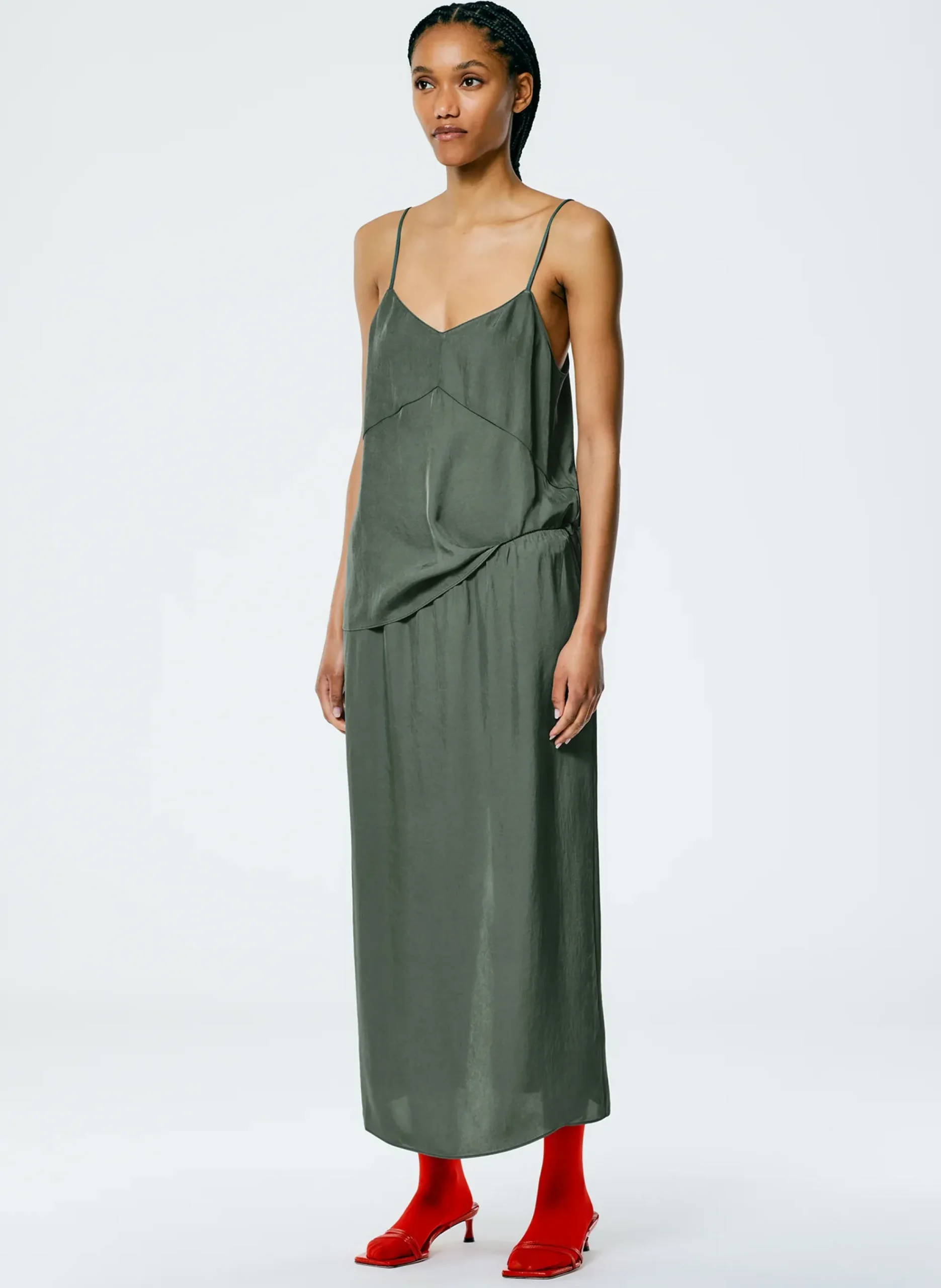 The Slip Skirt-Tibi New