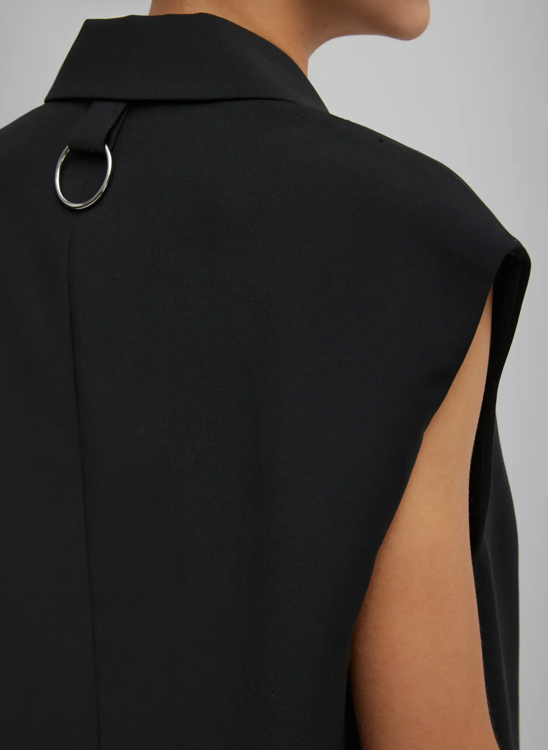 Tropical Wool Liam Vest-Tibi Discount