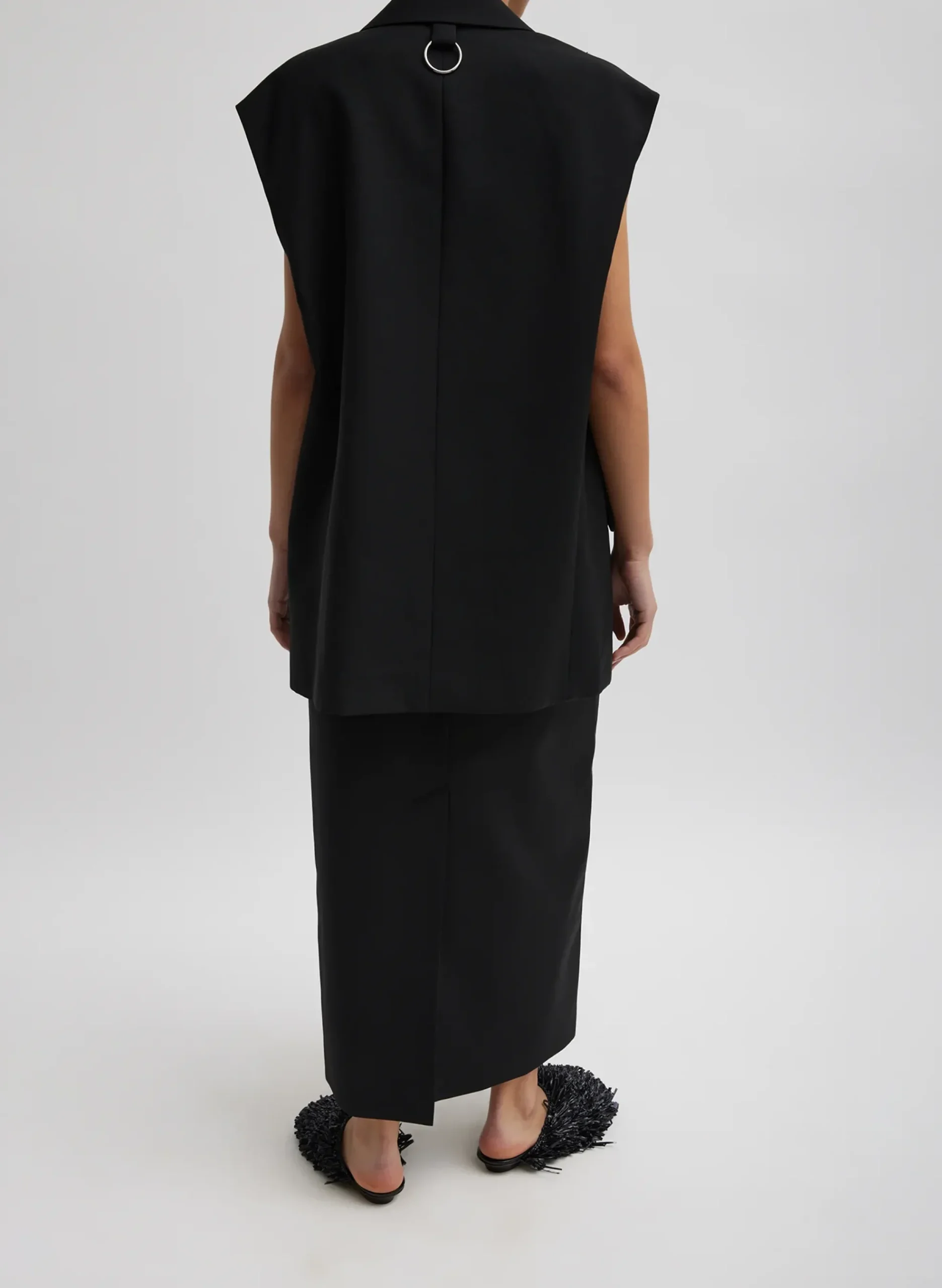 Tropical Wool Liam Vest-Tibi Discount