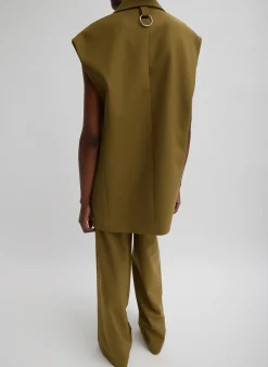 Tropical Wool Liam Vest-Tibi Outlet