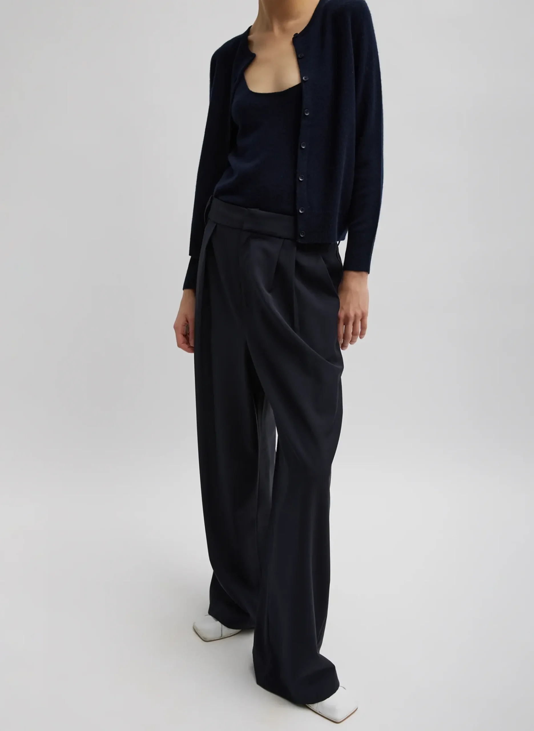 Tropical Wool Stella Pant-Tibi New