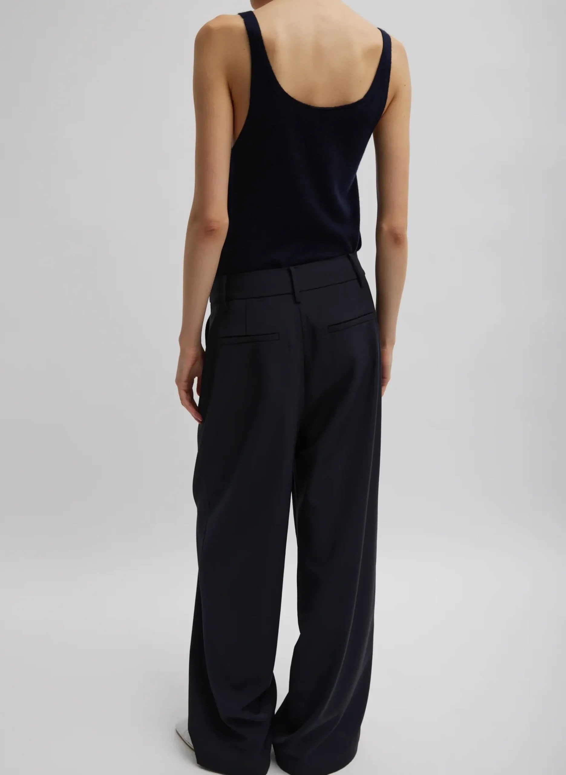 Tropical Wool Stella Pant-Tibi New