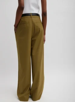 Tropical Wool Stella Pant-Tibi Outlet