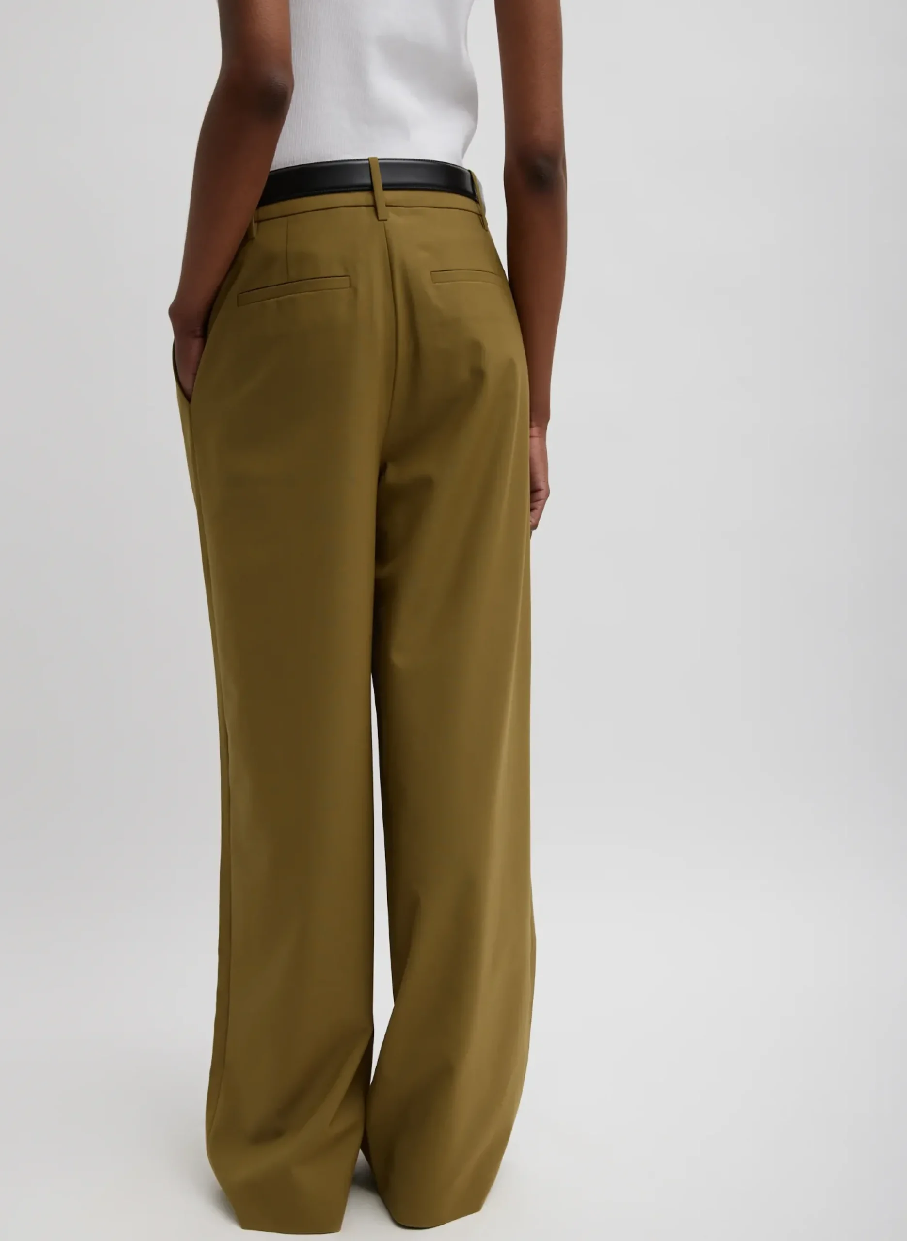 Tropical Wool Stella Pant-Tibi Outlet