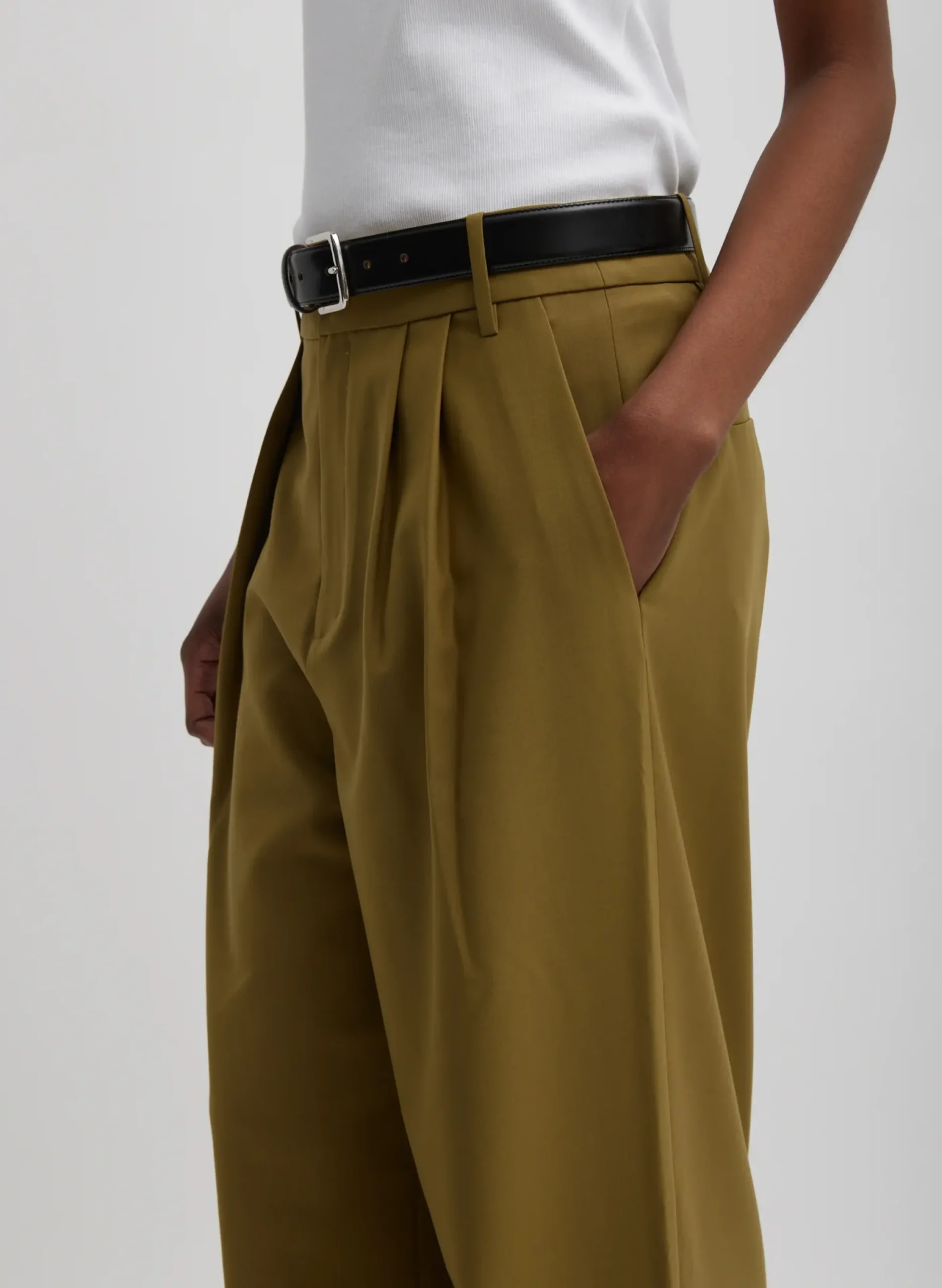 Tropical Wool Stella Pant-Tibi Outlet