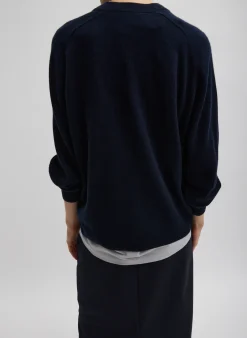 Washable Cashmere Crewneck Sweater-Tibi Outlet