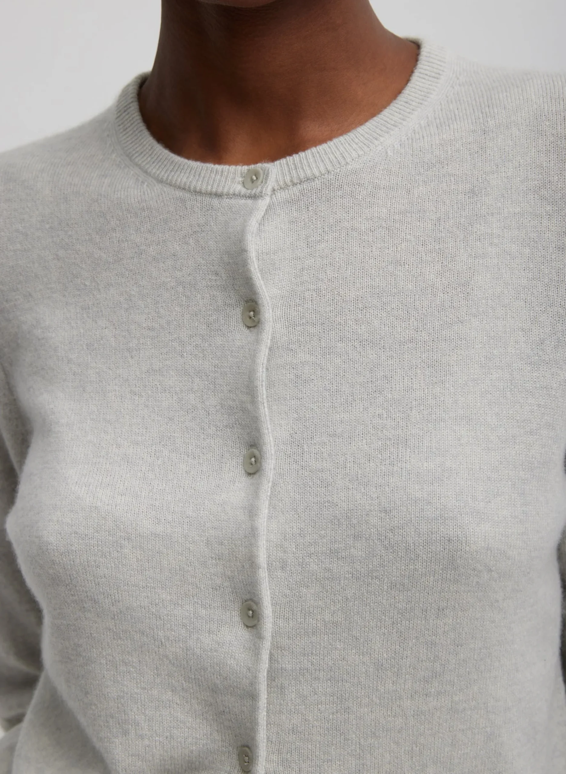 Washable Cashmere Shrunken Cardigan-Tibi Discount