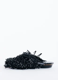 Woodward Raffia Flat-Tibi Sale