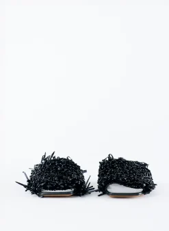 Woodward Raffia Flat-Tibi Sale